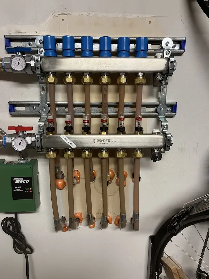 Plumber performing Leak Detection at a residential property in Natchitoches